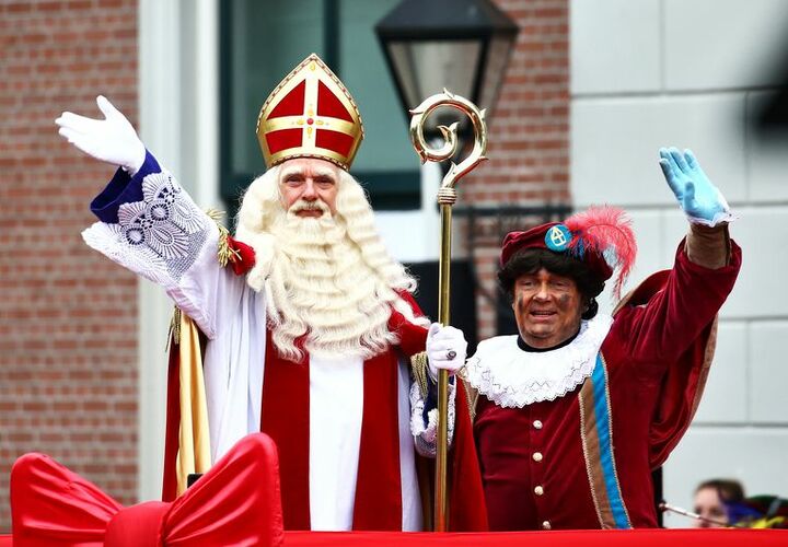 Feestelijke intrede Sinterklaas