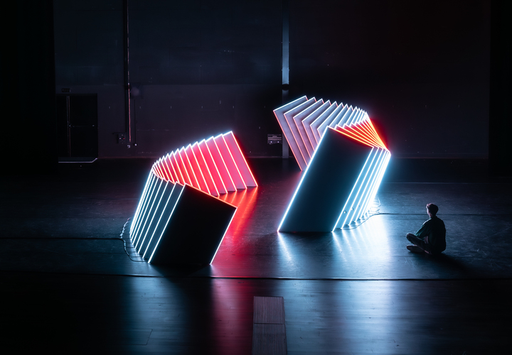 Lichtinstallatie: Figures - Collectif Scale