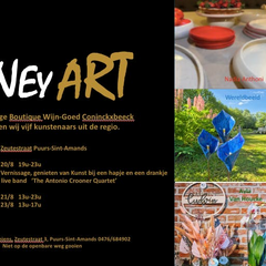 VineyArt Kunst tentoonstelling, juwelen, keramiek, beelden, bloemsierkunst, digital art