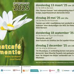 Praatcafé dementie Klein-Brabant Vaartland