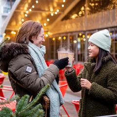 Winter op de markt