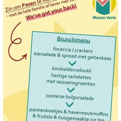 Paasbrunch take away (reservatie noodzakelijk)
