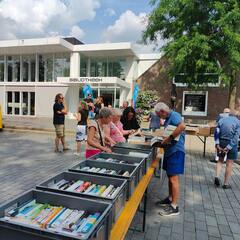 Boekenverkoop bib