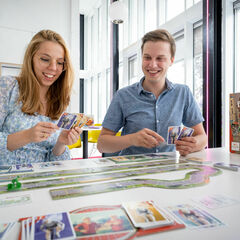 Bordspeldag in de bib