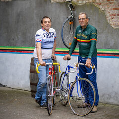 Wielerbroers Jef en Patrick organiseren Retrokoers in Ruisbroek